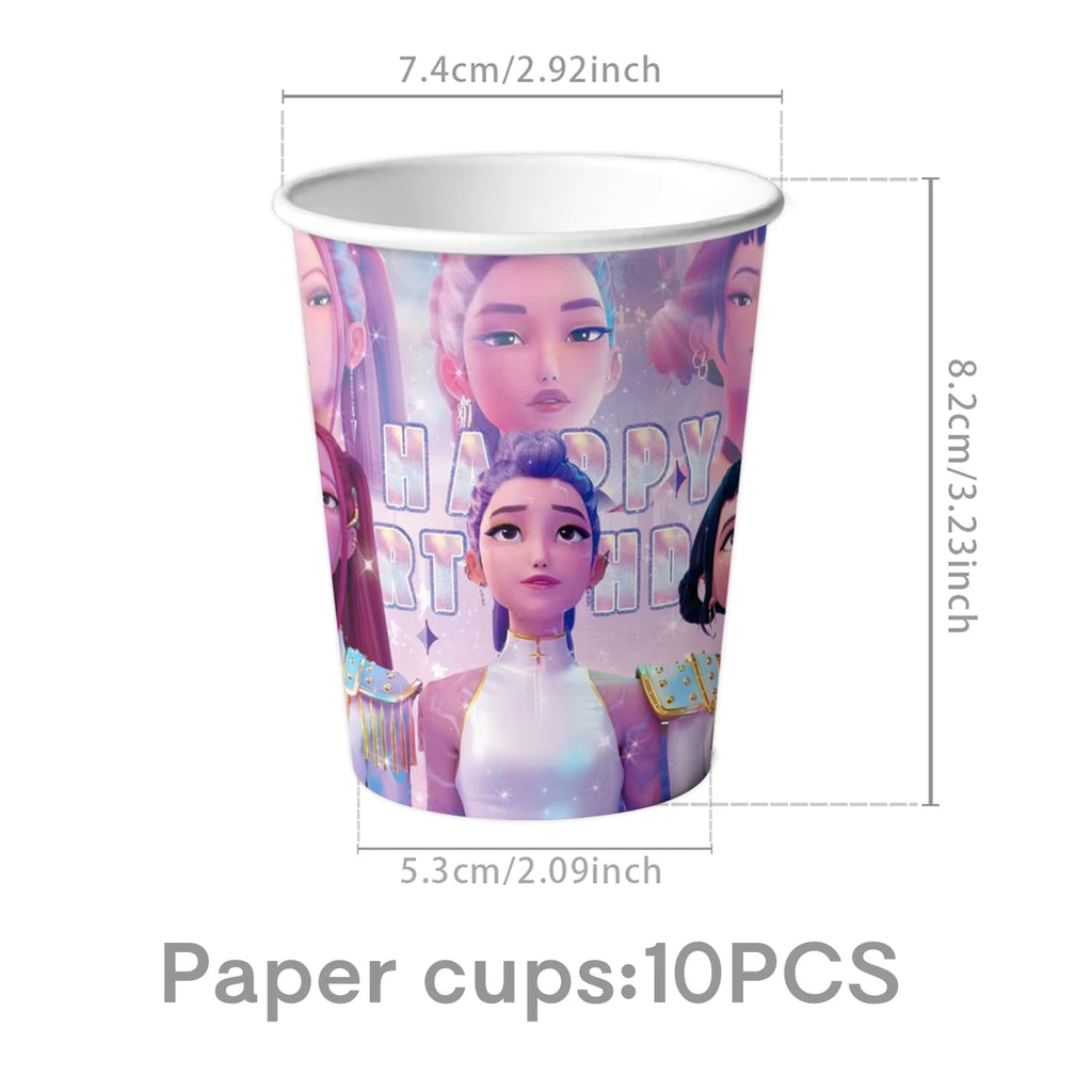 Vasos K-Pop  (10 pzas.)
