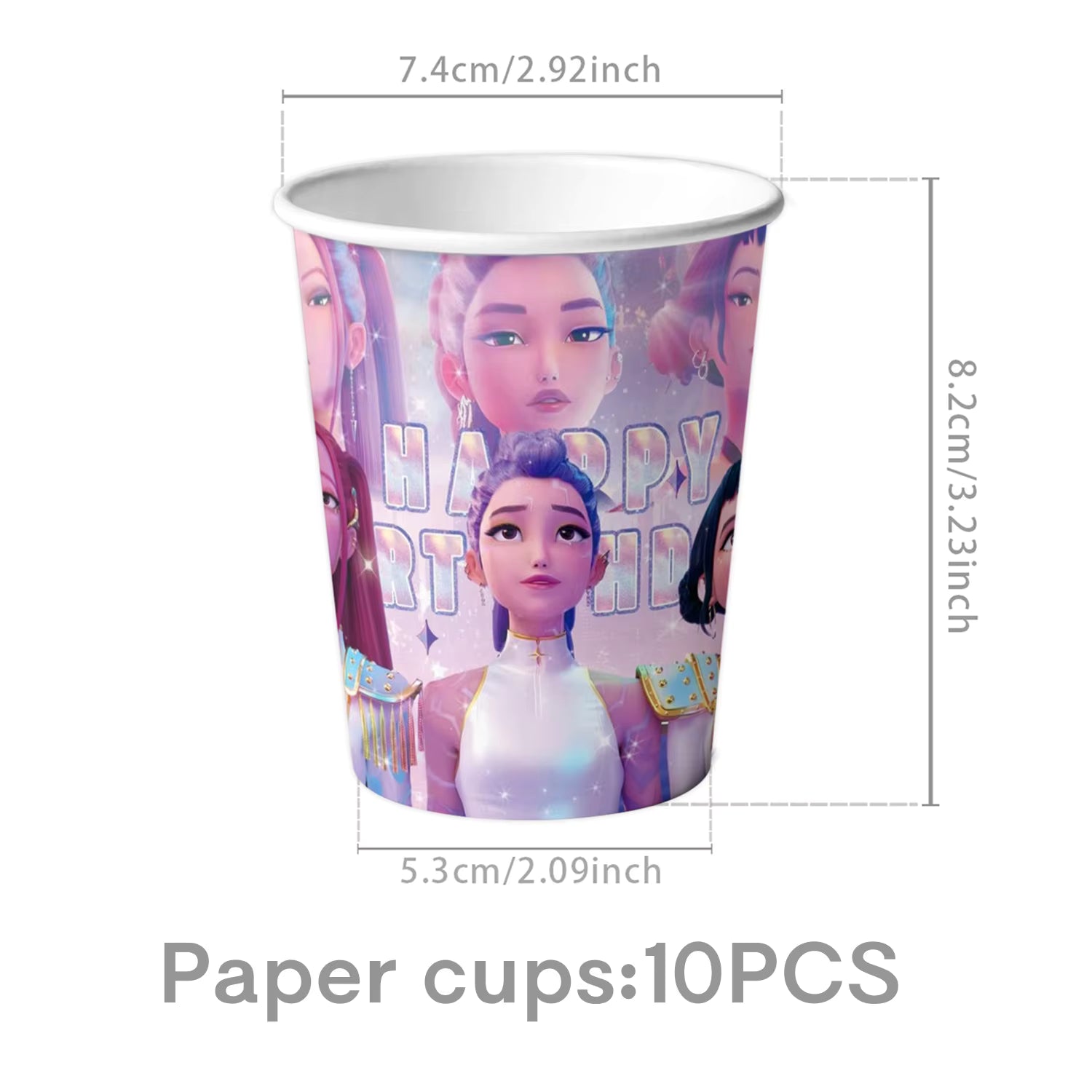 Vasos K-Pop  (10 pzas.)